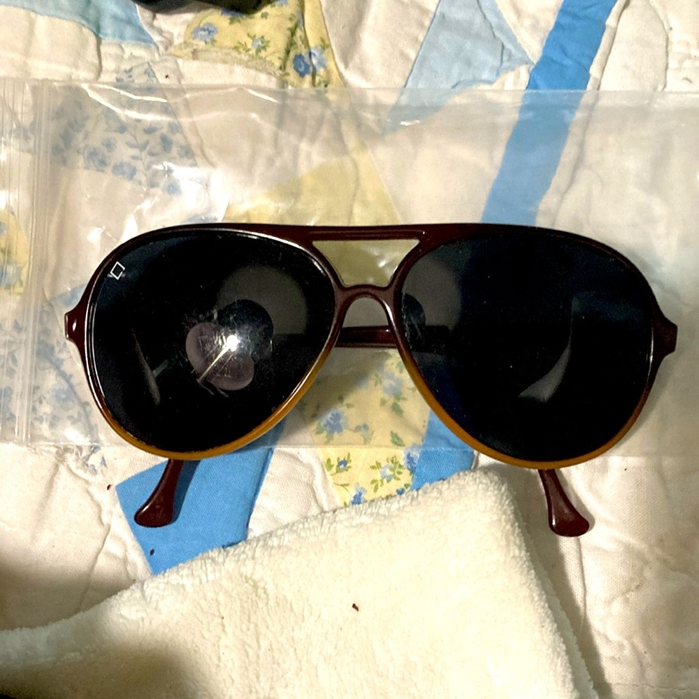 I-SKI BLACK DIAMOND VINTAGE AVIATOR SUNGLASDES UNISEX